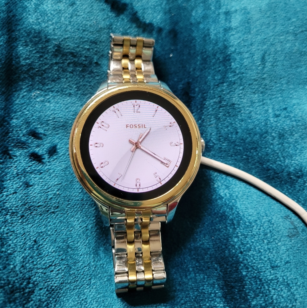 Fossil Gen 5e Two-Tone Stainless Steel Smartwatch